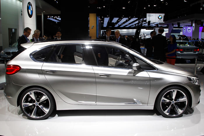 BMW Concept Active Tourer shown